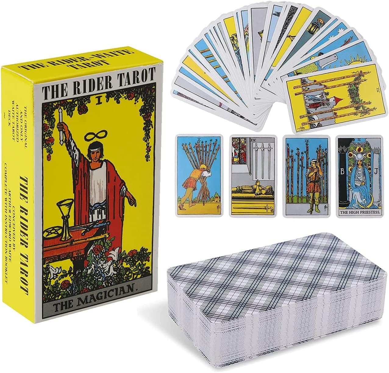 Baraja Clásica Tarot Rider-Waite (78 Cartas)